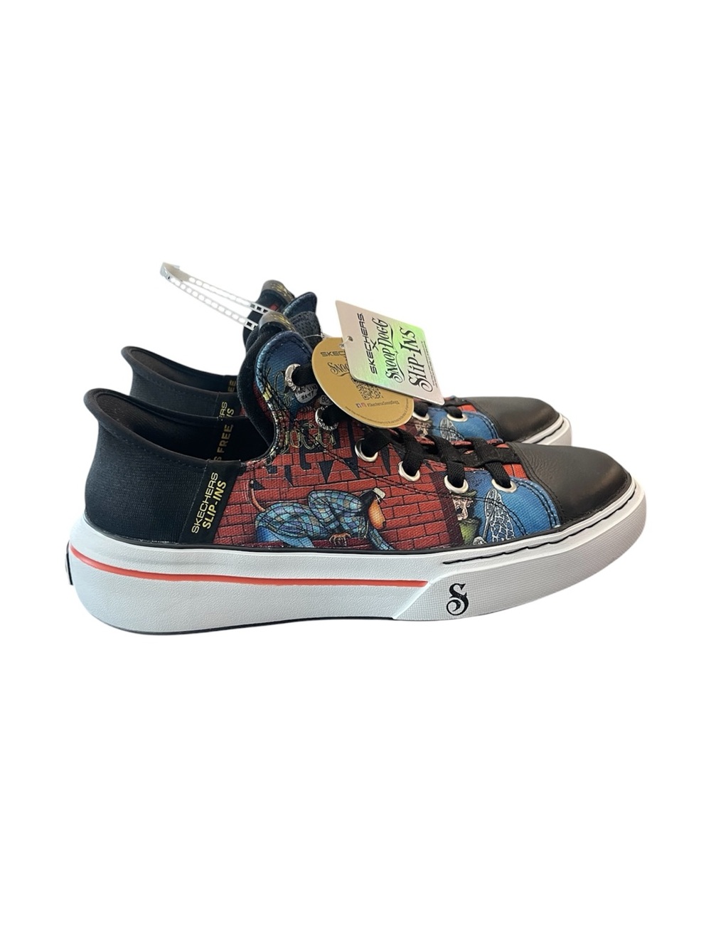 NWOB Skechers Snoop One-Doggy Style slip-in sneakers Size 5.5